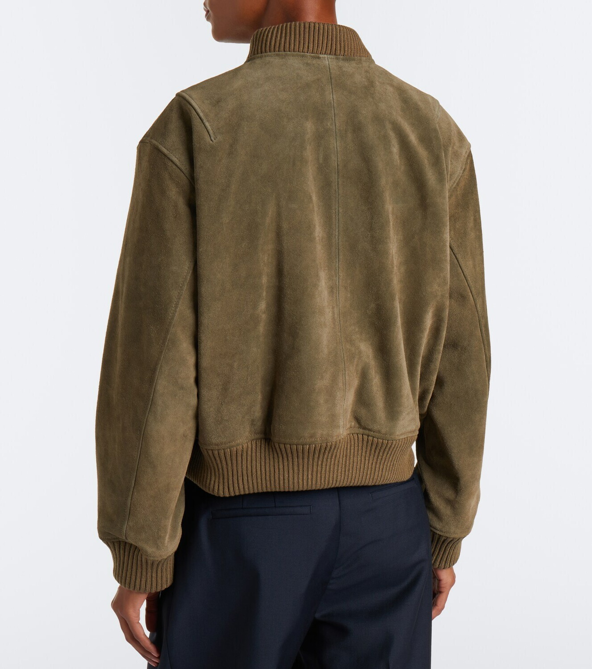 Arma Elysia suede bomber jacket