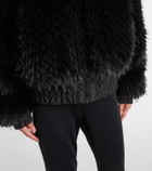 Goldbergh Indira reversible faux fur ski jacket