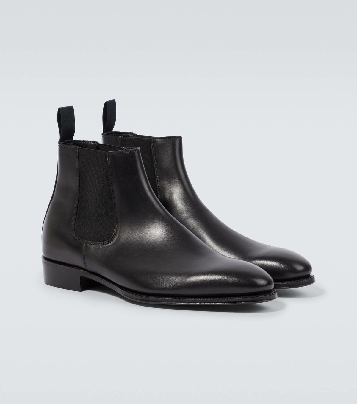 George Cleverley Jason leather Chelsea boots