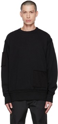UNDERCOVER Black Patch Sweater