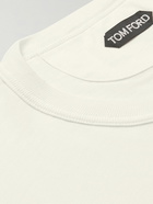 TOM FORD - Cotton-Jersey T-Shirt - White