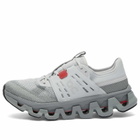 ON Men's Cloudswift Amp Sneaker in Glacier/Apollo