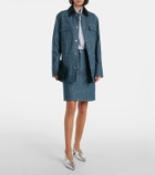 Loro Piana Dean denim field jacket