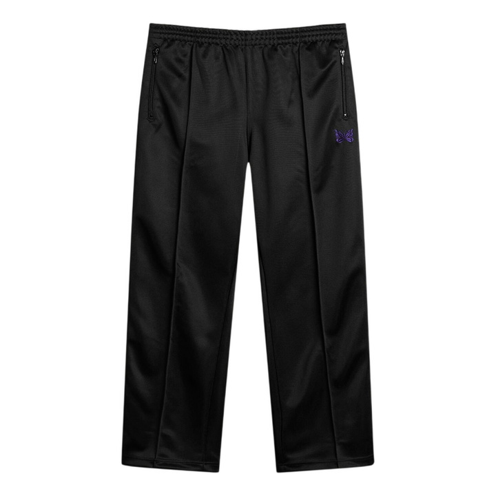 Photo: Needles Men's Poly Smooth Track Pants in Black