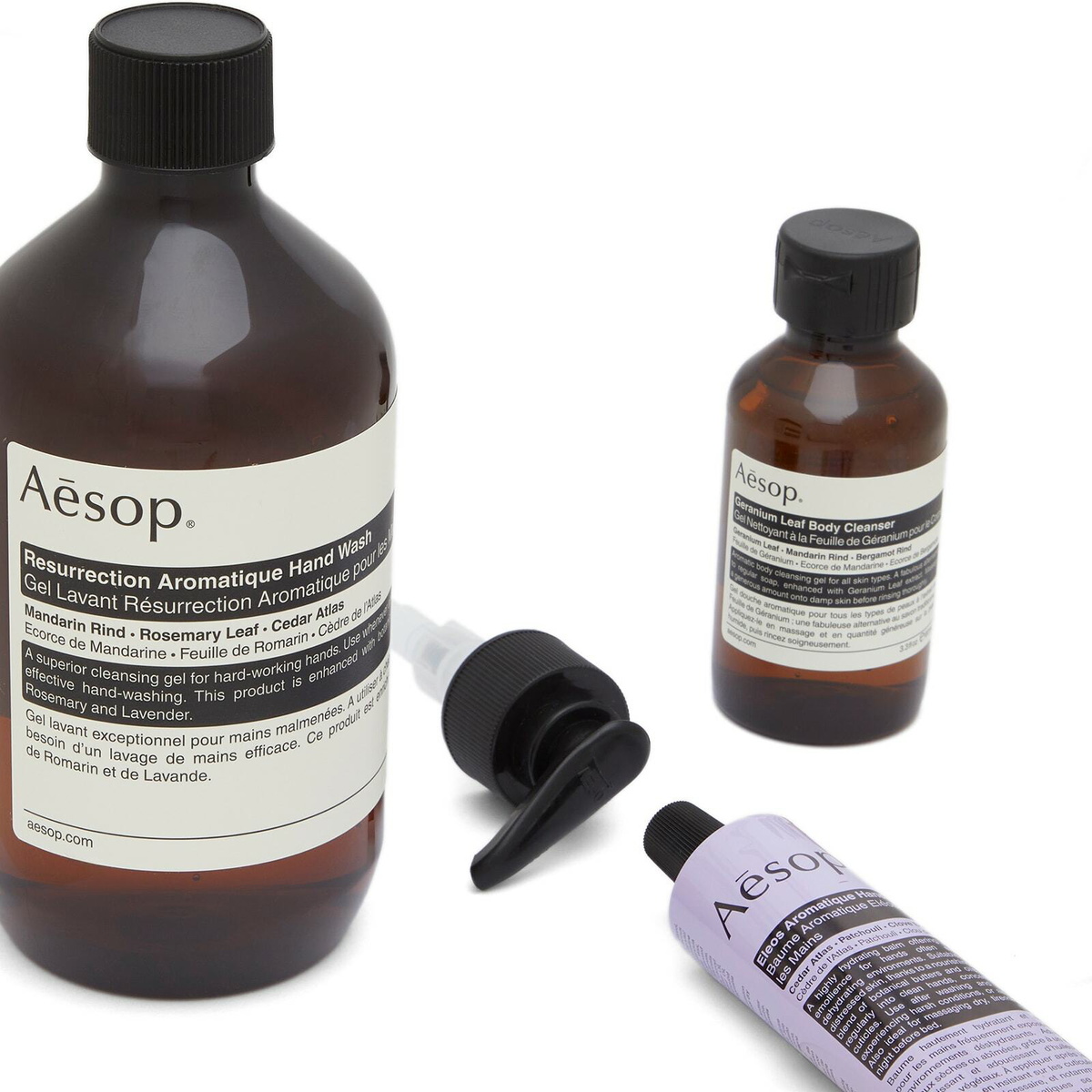 Aesop スクリーン3 Aesop Screen 3 Body Care Trio Set in Multi Aesop
