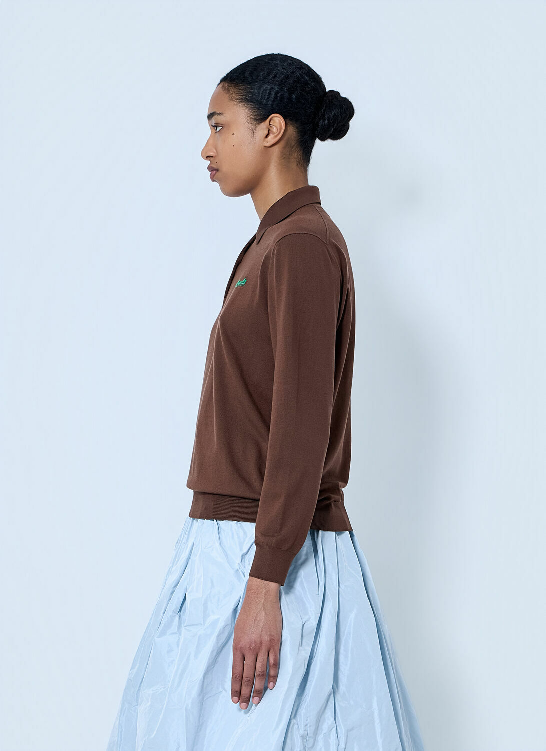 Prada Silk Polo Shirt