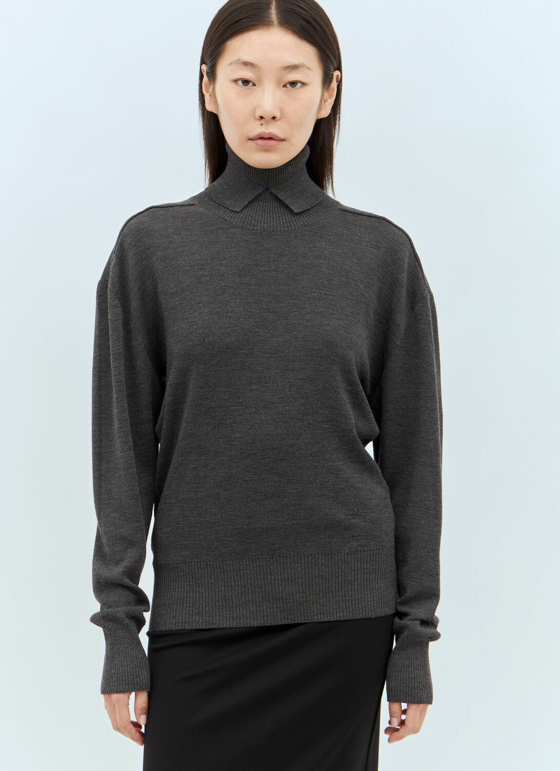 Burberry Wool High Neck Sweater