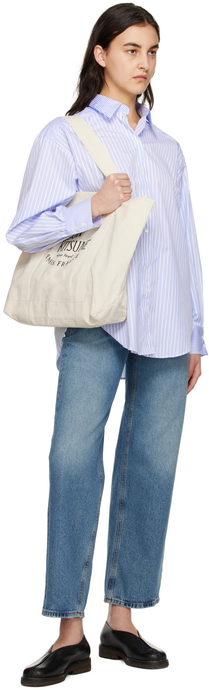 House of Dagmar Blue Wide-Leg Jeans