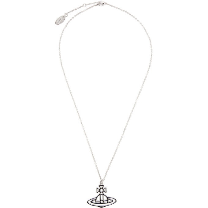 Photo: Vivienne Westwood Silver Ornella Double-Sided Pendant Necklace