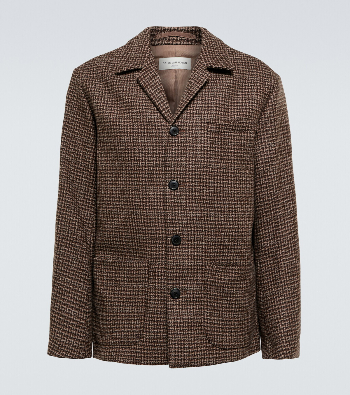 Dries Van Noten - Houndstooth wool blazer Dries Van Noten