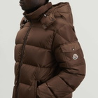 Moncler Men's Maya Matte Jacket in Brown