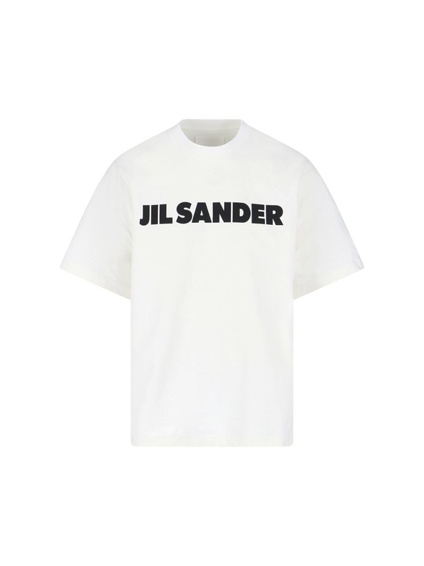 Photo: Jil Sander Logo Cotton T-shirt