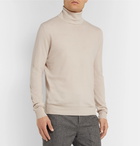 Loro Piana - Dolcevita Slim-Fit Baby Cashmere Rollneck Sweater - Off-white