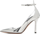 Valentino Garavani Silver Tan-Go 100 Heels