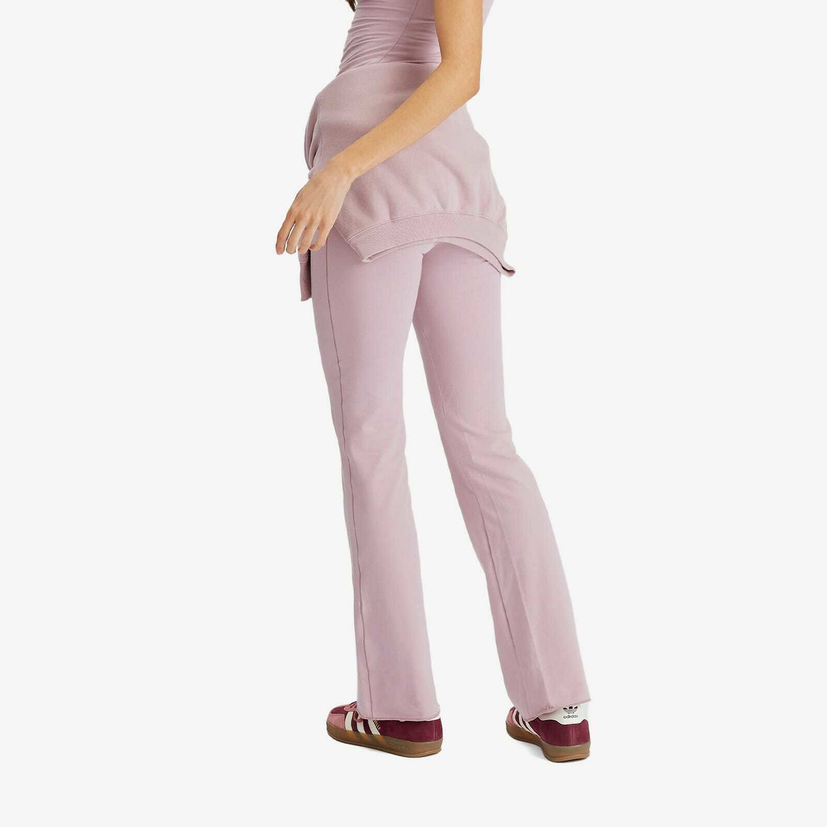 パンツ SKIMS COTTON JERSEY FOLDOVER PANT SKIMS Stretch Cotton Jersey Foldover Pants | Nordstrom