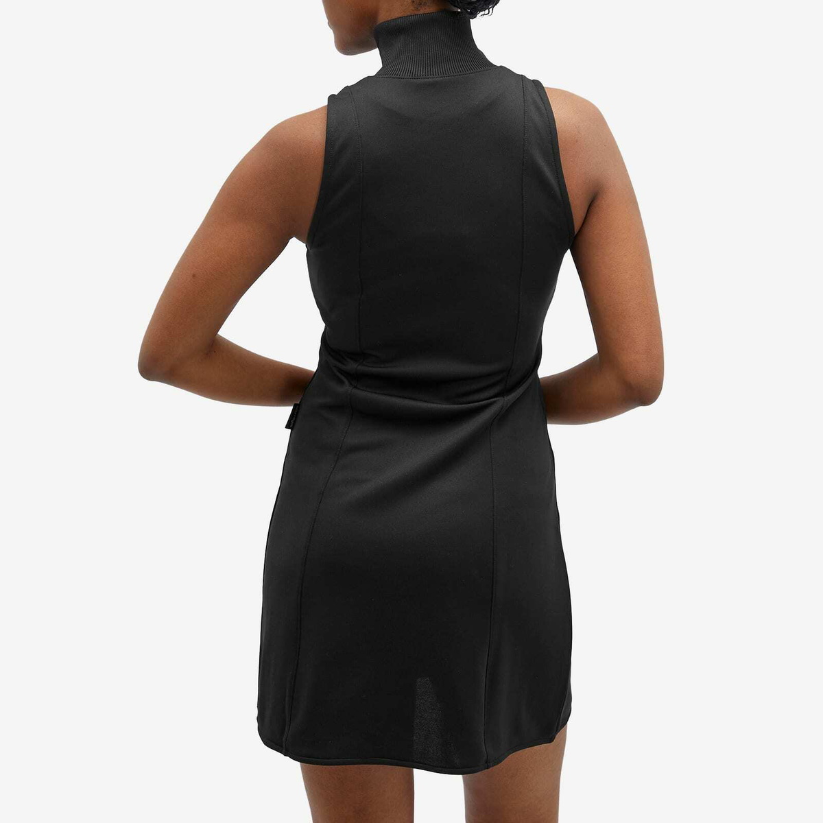 Courrèges Women's Interlock Tracksuit Dress in Black Courreges
