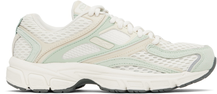 Photo: Reebok Classics White & Green Premier Trinity Sneakers