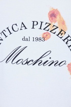 Moschino Antica Pizzeria Knit Tank Top