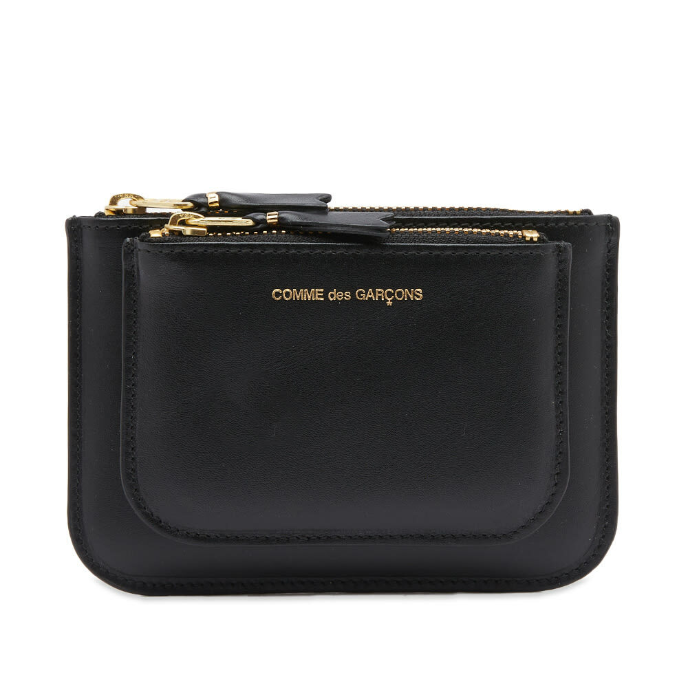Comme des Garçons SA8100OP Outside Pocket Wallet in Black