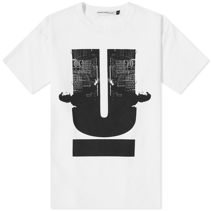 Photo: Undercover Men's Logo T-Shirt in White