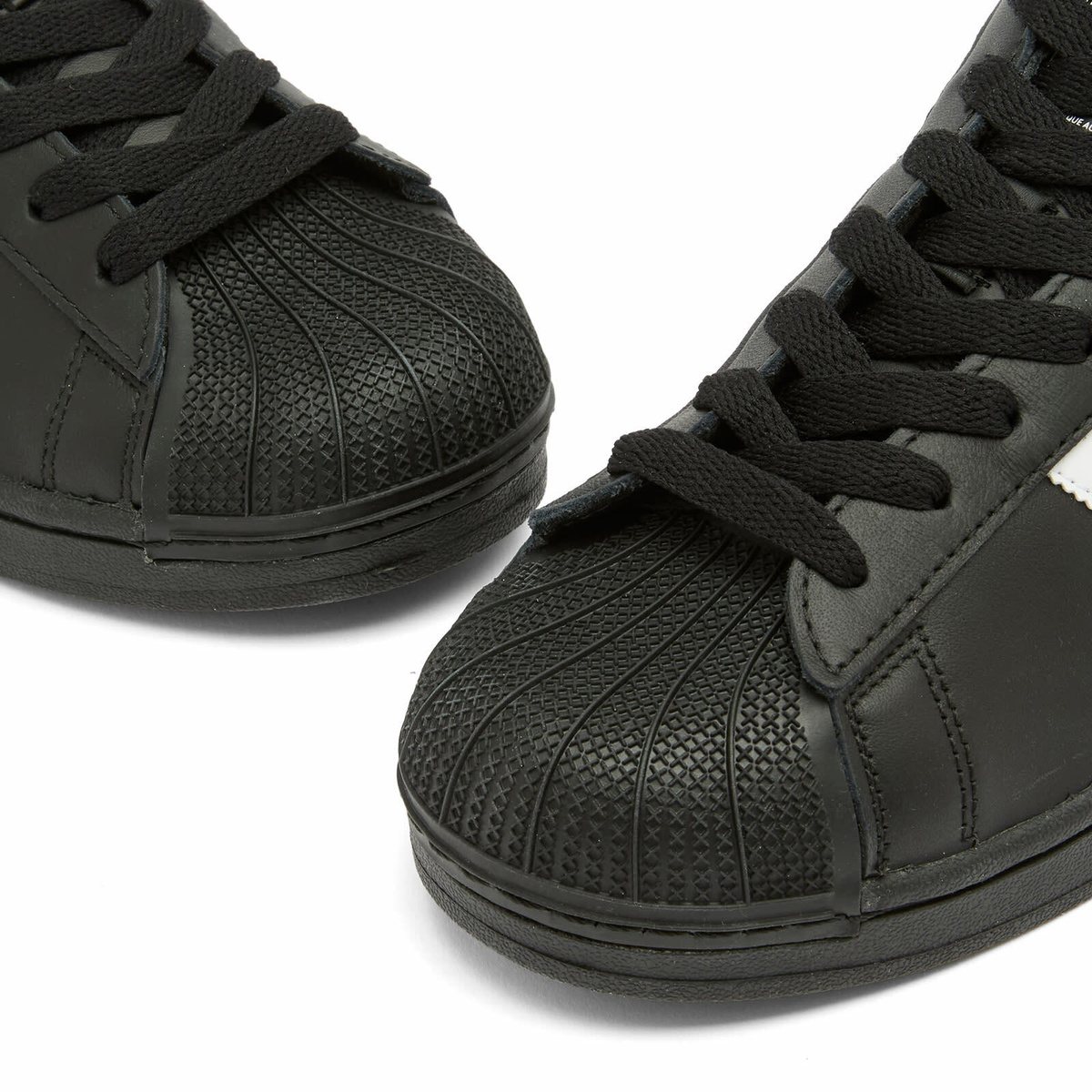 Adidas Superstar II Sneaker in Core Black/White