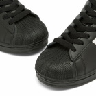 Adidas Superstar II Sneaker in Core Black/White