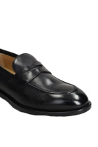 Henderson Baracco Loafers In Black Leather