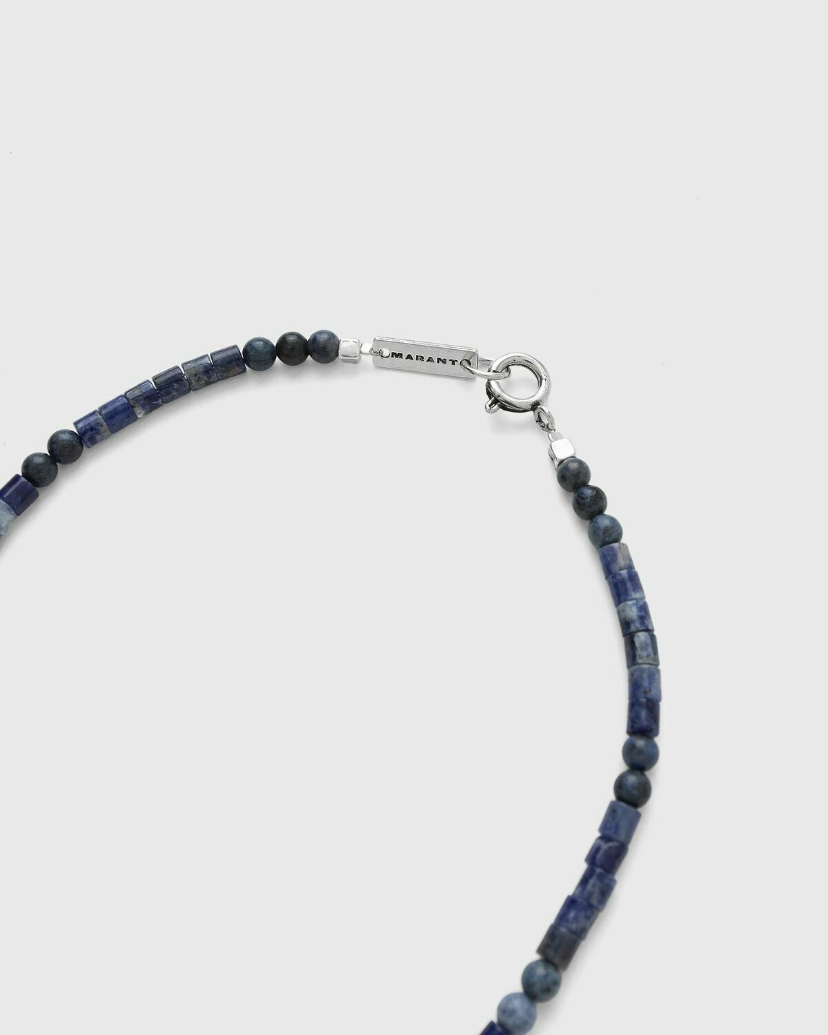 Marant NECKLACE Collier Blue Men