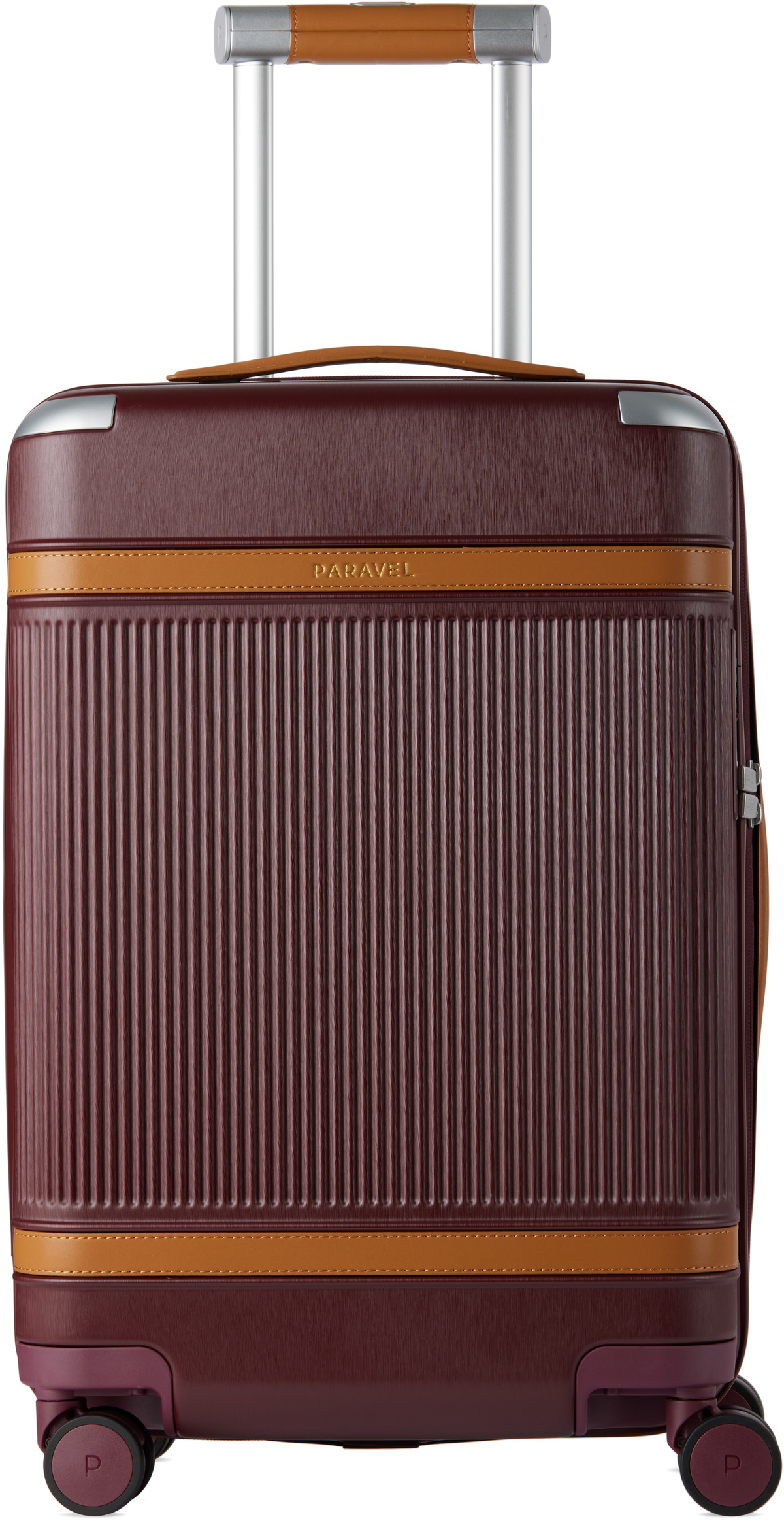 Paravel Red Aviator Carry-On More Suitcase
