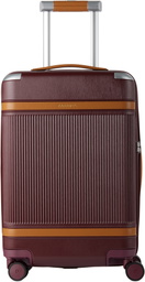 Paravel Red Aviator Carry-On More Suitcase