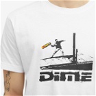 Dime Men's Banky T-Shirt in White
