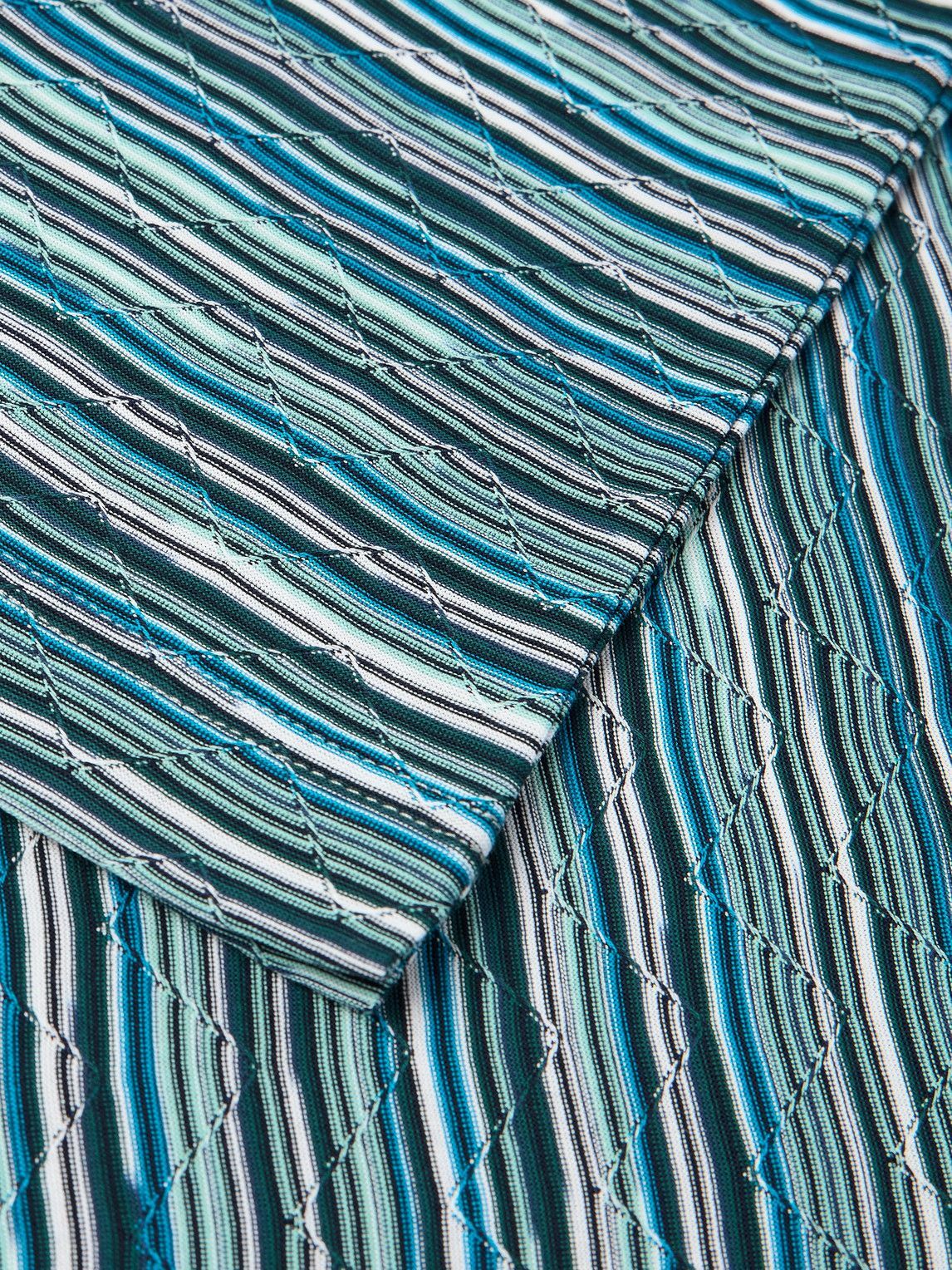 Missoni - Space-Dyed Cotton-Jersey Jacquard T-Shirt - Blue