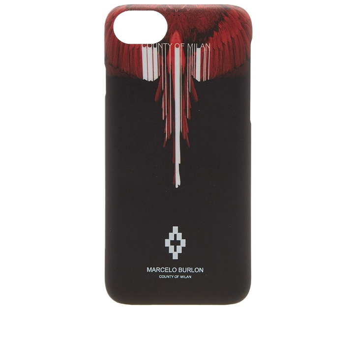 Photo: Marcelo Burlon Wings Barcode iPhone 8 Case