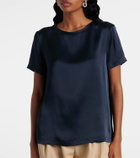 'S Max Mara Rebecca satin T-shirt