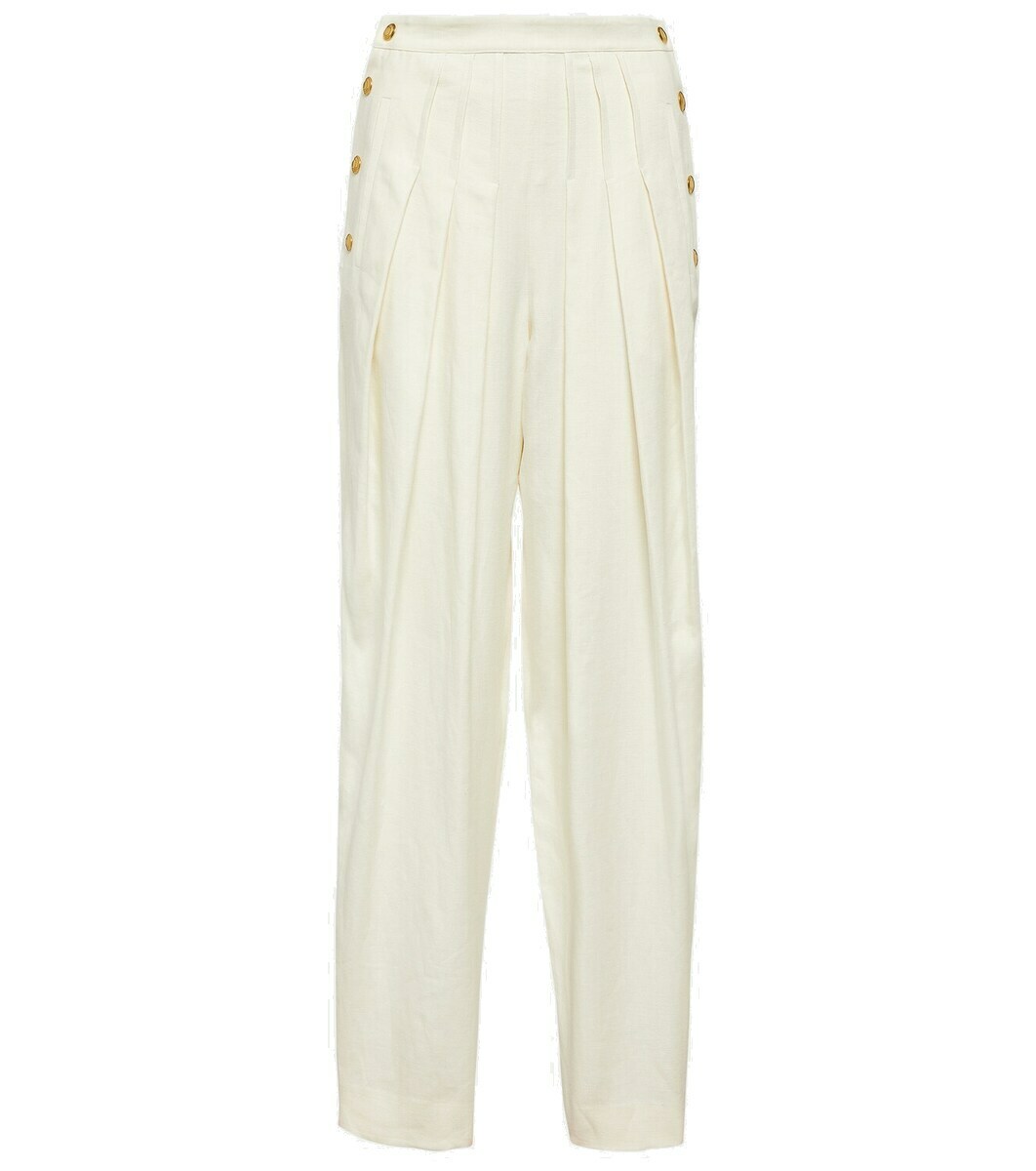 LORO PIANA 26S TAPERED PANTS 705