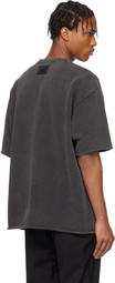 Helmut Lang Black Garment-Dyed Upstate T-shirt