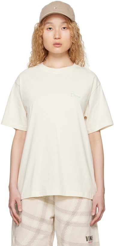 Photo: Dime Off-White Embroidered T-Shirt