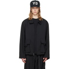 Y-3 Black Sport Uniform Blouson Jacket
