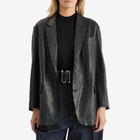 Weekend by Max Mara Women's Marat Leather Jacket in Black