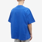 Cole Buxton Men's Italic CB T-Shirt in Cobalt Blue