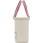 Thom Browne Off-White Small Tool Tote