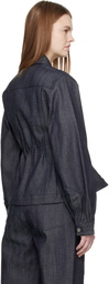 Cecilie Bahnsen Navy CBcandida Denim Jacket