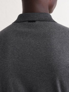 Zegna - Cotton Polo Shirt - Gray