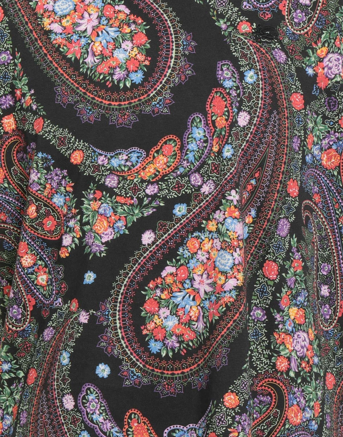 Etro Mens T-shirt Charcoal