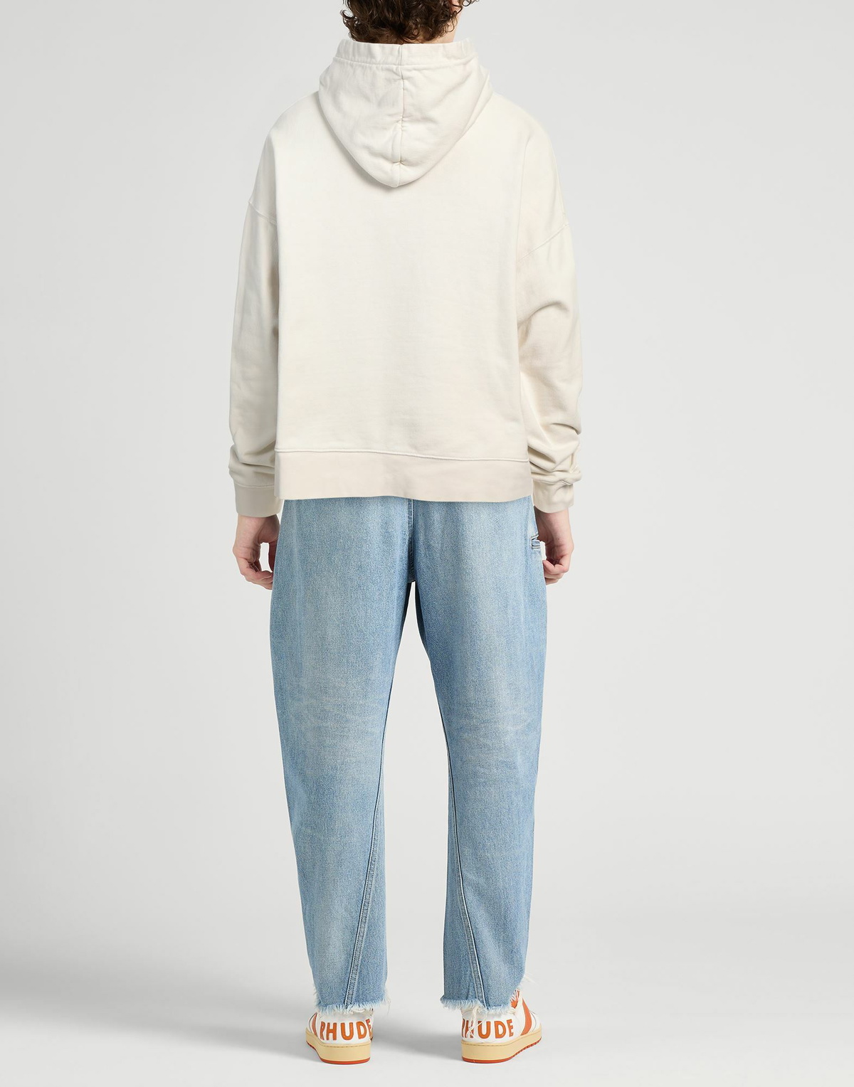 Palm Angels Mens Sweatshirt in Beige