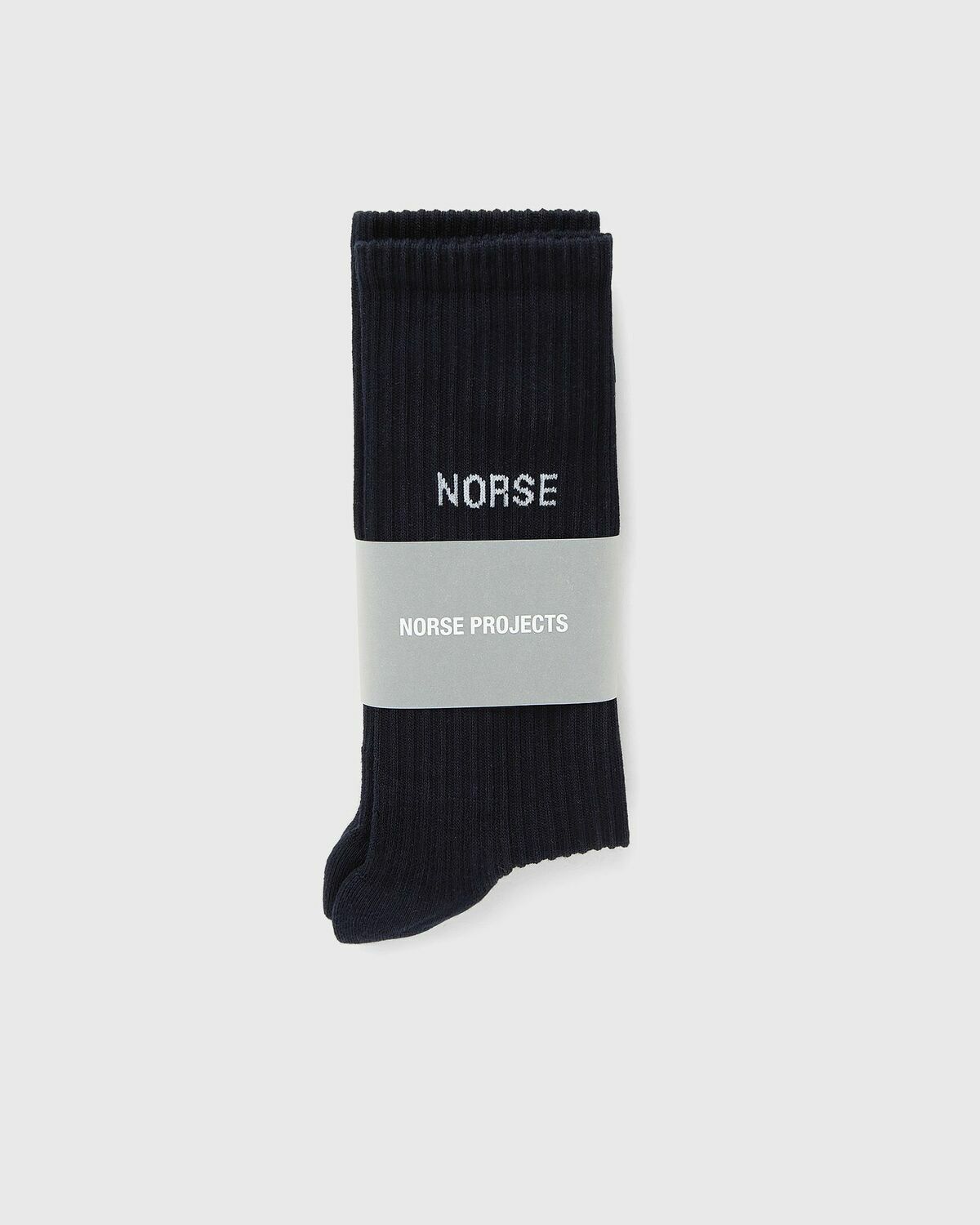 Norse Projects BJARKI LOGO SPORT SOCKS Blue Men