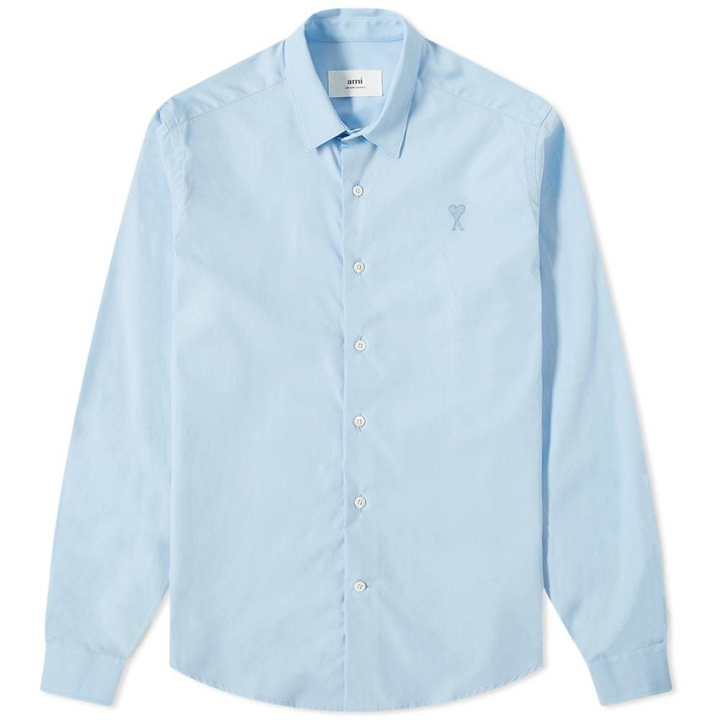 Photo: AMI Tonal Logo Oxford Shirt