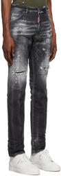 Dsquared2 Black Cool Guy Jeans