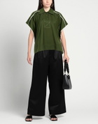 Lovebirds Womens Top Military in Green