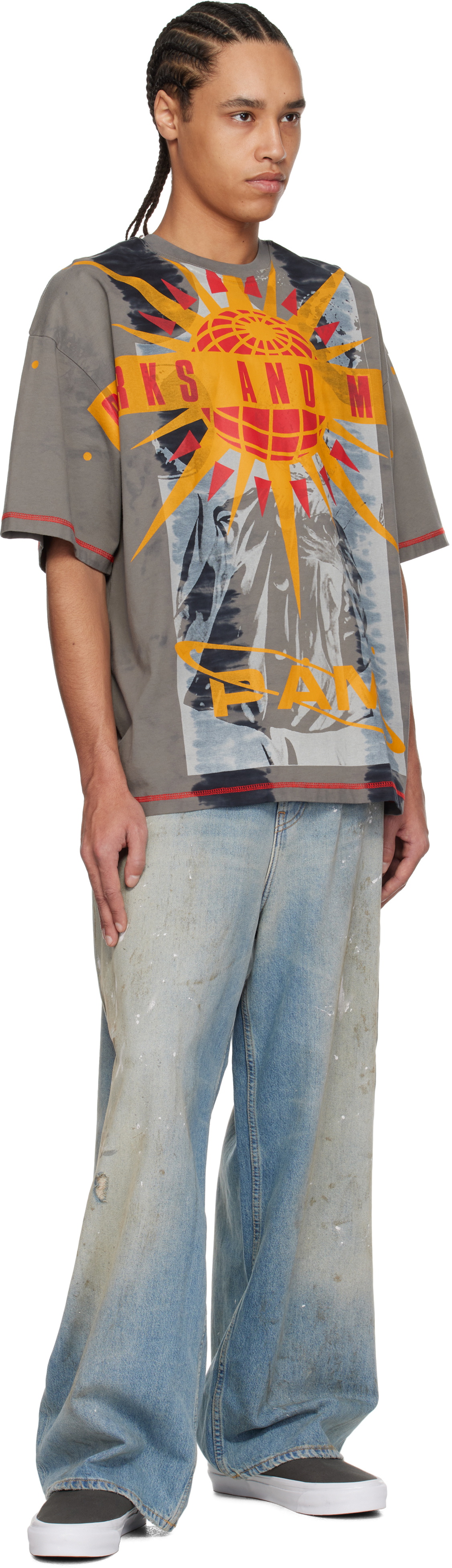 Perks and Mini Gray Sphere 360 T-shirt